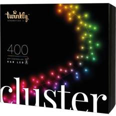 Twinkly Cluster Black/RGB Ljusslinga 400 Lampor
