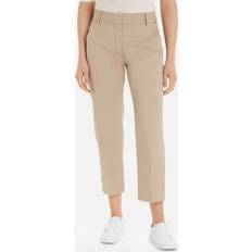 Tommy Hilfiger Dam Byxor Tommy Hilfiger Slim Straight CO Chino Dam Smala Byxor