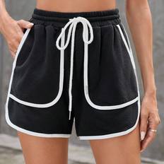 Shein L Byxor & Shorts Shein Women'S Drawstring Elastic Waist Shorts