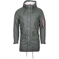 Alpha Industries Regnkläder Alpha Industries Feldjacke Raincoat TL dark olive