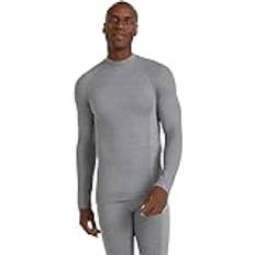 Falke Herr - Ull Underställ Falke Baslager skjorta för män Wool Tech. Trend funktionellt material ull snabbtorkande varm st, grå grå-heather 3757
