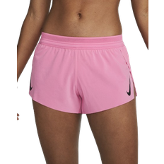 Midiklänningar - Plissering Kläder Nike Women's AeroSwift Running Shorts - Pinksicle/Black