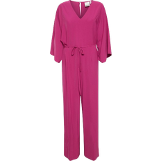 Ichi Jumpsuits & Overaller Ichi Leanne Jumpsuit - Pink