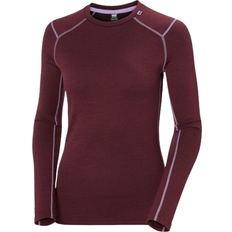 Ventilerande Underställstoppar Helly Hansen Women's Lifa Merino Midweight Crew Base Layer - Hickory