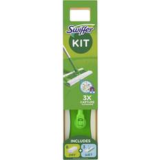 Swiffer Floor Starter Kit 8 Dry + 3 Wet Cleaning Cloths