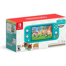 Bärbar - Nintendo Switch Spelkonsoler Nintendo Switch Lite - Animal Crossing: New Horizons - Turquoise 2023