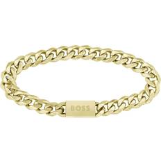 Curb Armband Hugo Boss Chain for Him Bracelet - Gold