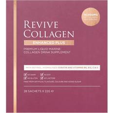 Flytande - Kollagen Kosttillskott Revive Collagen Enhanced Plus Premium Liquid Marine Collagen Drink 28 st