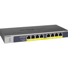 Netgear Gigabit Ethernet - PoE+ Switchar Netgear GS108PP