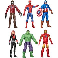 Hasbro Plastleksaker Figurer Hasbro Avengers Titan Hero Collection 6 Pack