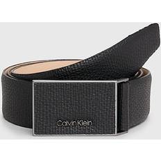 Calvin Klein Polyester Skärp Calvin Klein Faux Leather Belt BLACK