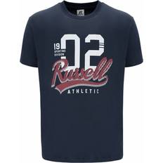 Russell Athletic Herr T-shirts & Linnen Russell Athletic T-shirt med kortärm Herr Amt A30101 Mörkblå