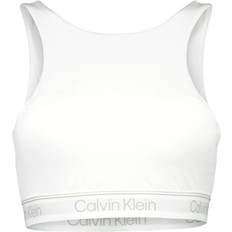 Calvin Klein Sport-BH:ar - Träningsplagg Calvin Klein Impact sport-BH Bright White Dam
