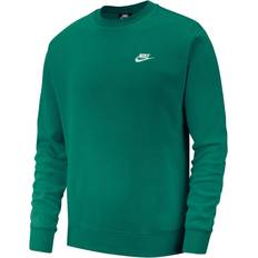 Nike Dam Överdelar Nike Sportswear Club Fleece Crew Sweater - Malachite/White