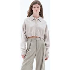 Filippa K Dam Överdelar Filippa K Collar Cropped Cardigan