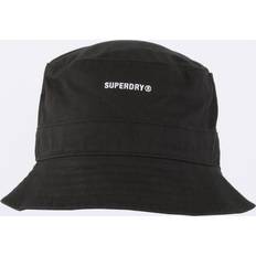 Superdry Dam Hattar Superdry Gwp Code Bucket Hat, Kvinnors mössa, Svart Black En Storlek, Svart, one