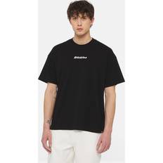 Dickies Dam - Svarta T-shirts Dickies – Enterprise – Svart oversize t-shirt med centrerad logga-Svart/a