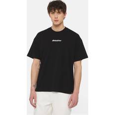 Dickies Unisex T-shirts & Linnen Dickies – Enterprise – Svart oversize t-shirt med centrerad logga-Svart/a