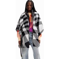 Desigual Dam Jackor Desigual Poncho_WOLGERY Milan, svart, en storlek, svart, En