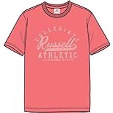 Russell Athletic Herr T-shirts & Linnen Russell Athletic T-shirt med kortärm Amt A30211 Korall Män