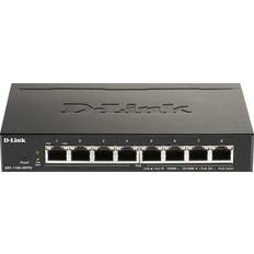 D-Link Gigabit Ethernet - PoE+ Switchar D-Link DGS-1100-08P v2