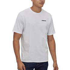 Patagonia Herr T-shirts & Linnen Patagonia P-6 Logo Responsibili-T-shirt - White