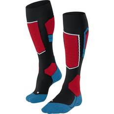 Falke Herr - Sportstrumpor / Träningsstrumpor - Ull Falke SK4 Advanced Men Skiing Knee-High Socks - Black