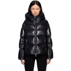 Moncler Dragkedja - Polyamid Jackor Moncler Black Huppe Down Jacket