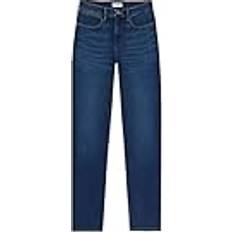 Wrangler Dam - Skinnjackor - Svarta - W36 Jeans Wrangler Dam raka jeans, svart, x 30L