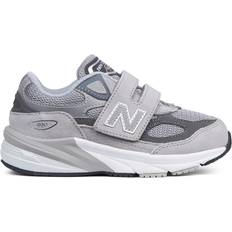 New Balance 22½ Barnskor New Balance Toddler 990v6 Hook & Loop - Grey with Silver