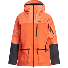 Peak Performance Orange Ytterkläder Peak Performance Vislight PRO Jacket Women 38/S ORANGE/LIGHT