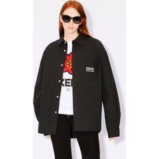 Kenzo 'Bicolor Paris' Padded Genderless Shirt Jacket Black Unisex