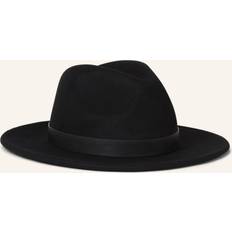 Karl Lagerfeld Hattar Karl Lagerfeld K/signature Fan Fedora Hat, Woman, Black, One One