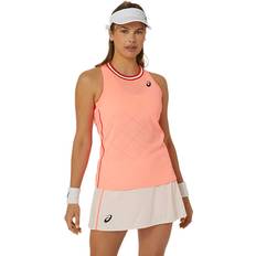 Asics T-shirts & Linnen Asics WOMEN MATCH ACTIBREEZE TANK Sun Coral