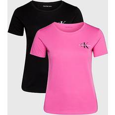 Calvin Klein Bomull - Dam - Rosa T-shirts Calvin Klein Plus Pack T-shirts Pink