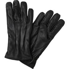 Jack & Jones Herr Handskar & Vantar Jack & Jones Leather Gloves - Black