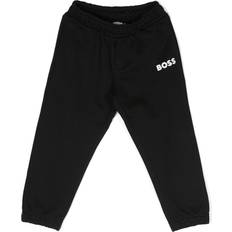 Hugo Boss Kidswear print track pants kids Polyester/Cotton Black