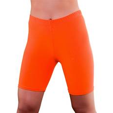 80-tal - Orange Maskeradkläder Wicked Costumes 80's Cycling Pants Neon Orange