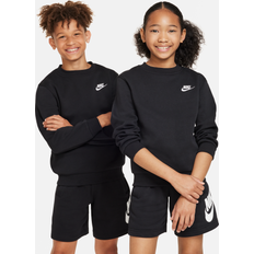 Nike Sweatshirts Barnkläder Nike Sportswear Club Fleece Older Kids' Sweatshirt Black