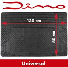Dino Kofferraummatte universal zuschneidbare Gummimatte Antirutschmatte universeller Kofferraumschutz