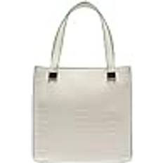Only Väskor Only Petra Croco Shoulder Bag - Whisper White/Classic Green Edge