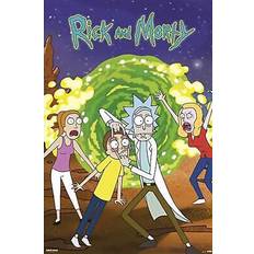 Grupo Erik and Morty Merch Morty Konsttryck Poster