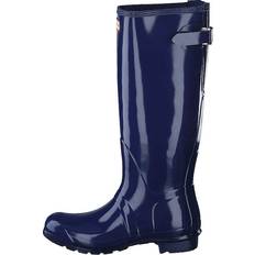 Hunter 44 Skor Hunter Womens Org Back Adjust Gloss Balder Blue Blå