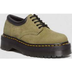 42 ½ Derby Dr. Martens Men's 8053 Tumbled Nubuck Leather Platform Shoes in Green
