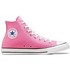Converse Dam - Rosa Sneakers Converse Womens Hi Trainers Pink, Pink, 3, Women