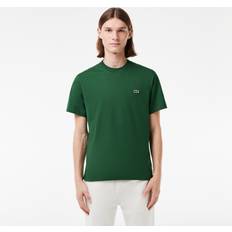 Lacoste Herr Kläder Lacoste Mens Green Logo T-Shirt