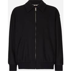 Dolce & Gabbana Jackor Dolce & Gabbana Wool-blend bomber jacket blue