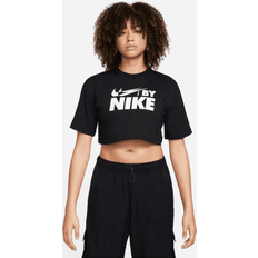 Nike Bomull - Dam - Svarta T-shirts Nike Sportswear EU 44-46