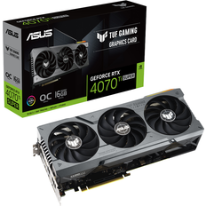 ASUS GeForce RTX 4070 Ti Super Grafikkort ASUS GeForce RTX 4070 Ti SUPER OC 2xHDMI 3xDP 16GB