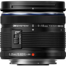 OM SYSTEM Olympus/Panasonic 4:3 Kameraobjektiv OM SYSTEM M.Zuiko Digital ED 9-18mm F4.0-5.6 II